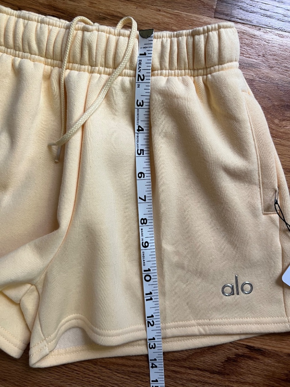 Alo Yoga Accolade CandleLight lounge shorts w/ties/lpockets/M/XS *DUPLICATE*/NWT - Picture 9 of 9